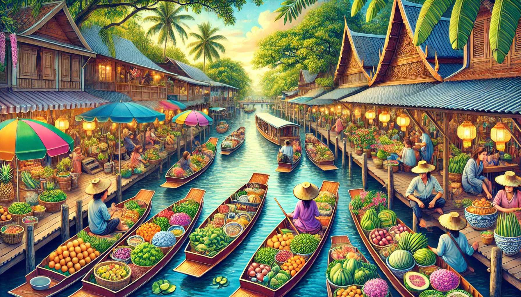 Bangkok Floating Markets